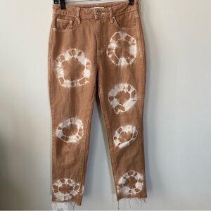 Pacsun tie dye mom jeans